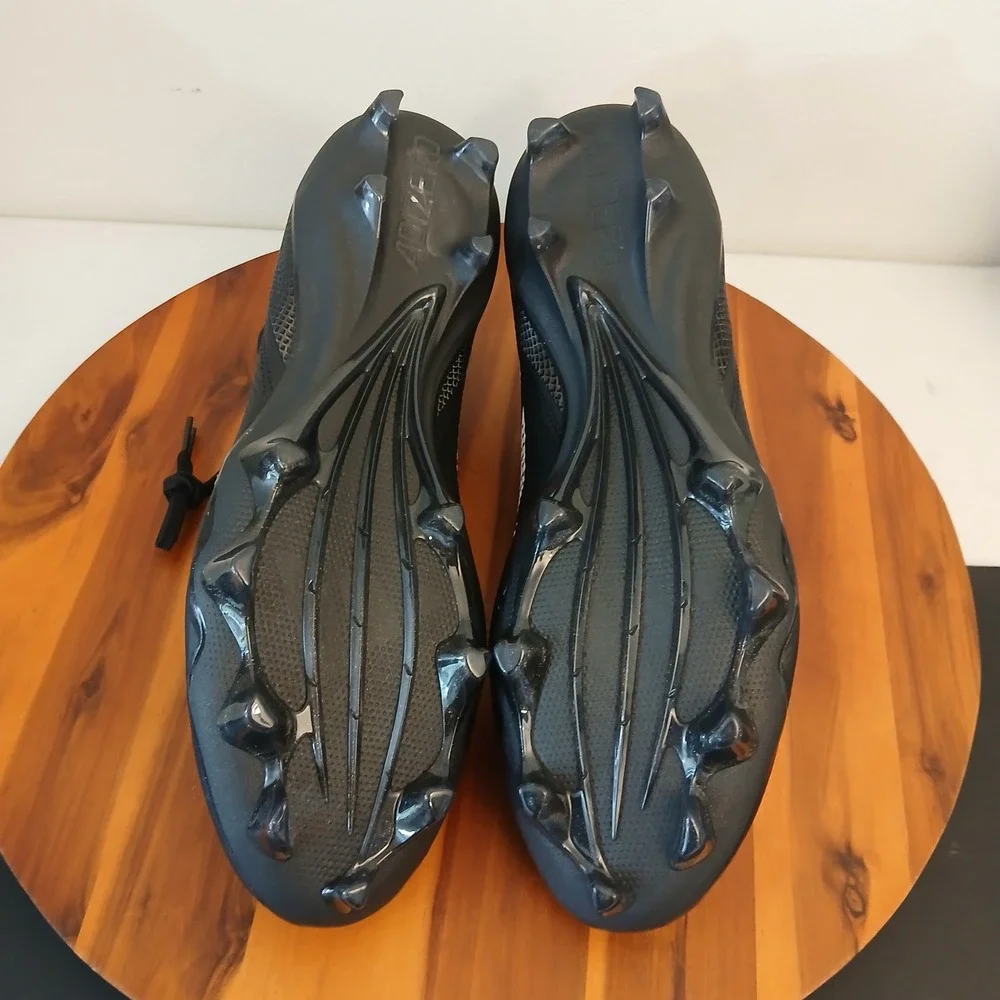 Adidas Adizero Impact Football Cleats Mens 15 Core‎ Black White Mid Top IE1413